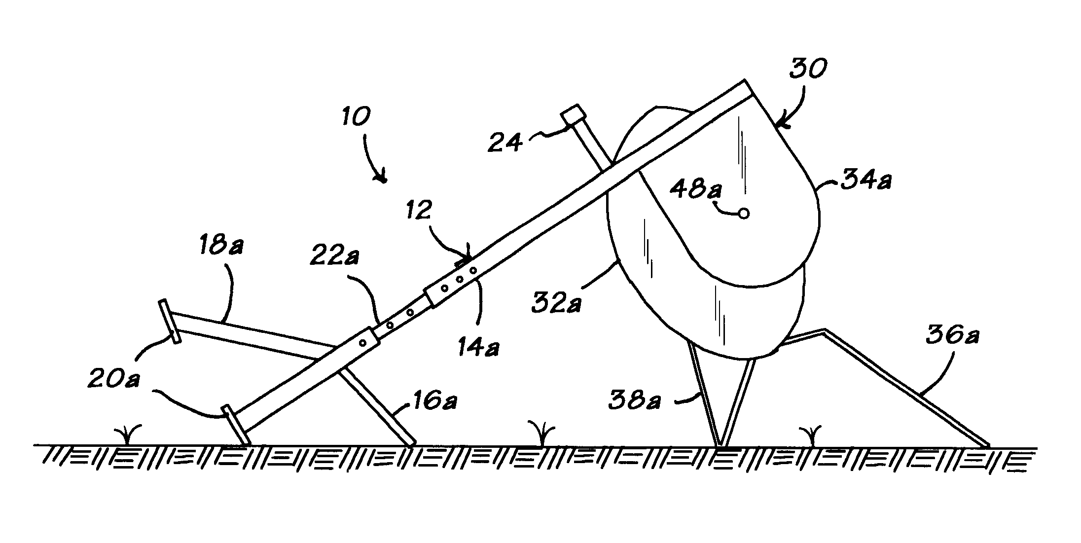 Lifting apparatus for small vehicles