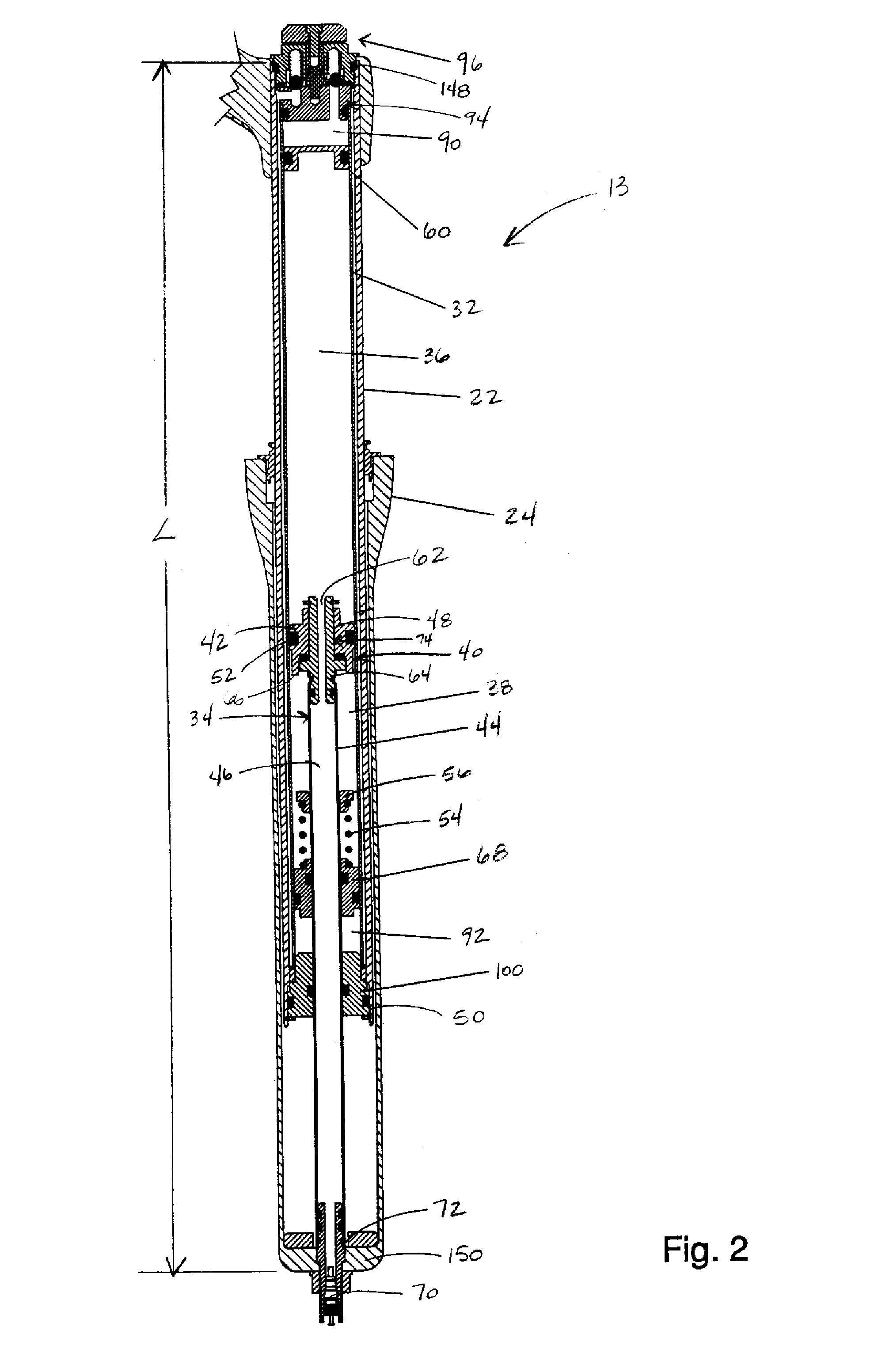 Bicycle suspension system