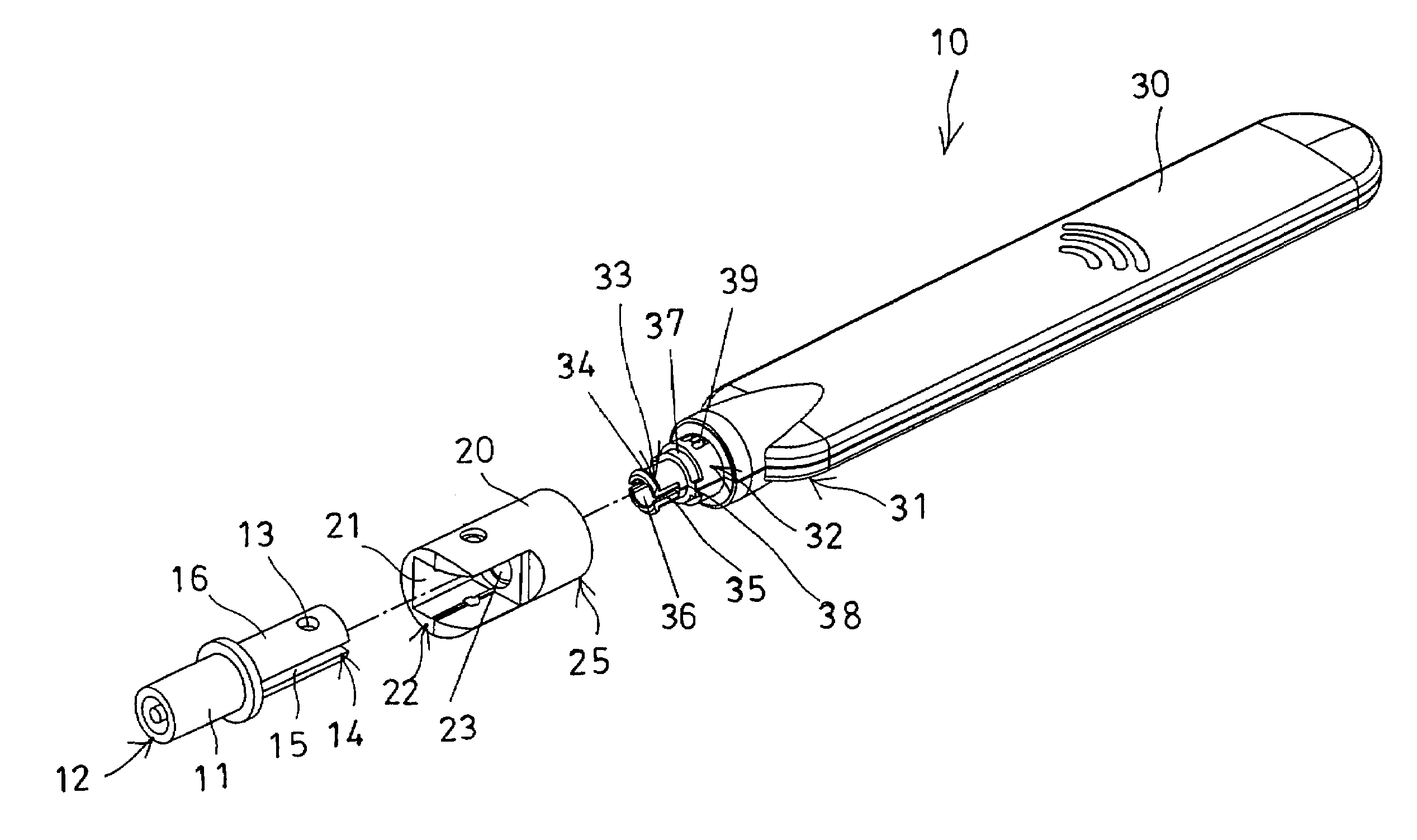 Antenna device having rotatable structure