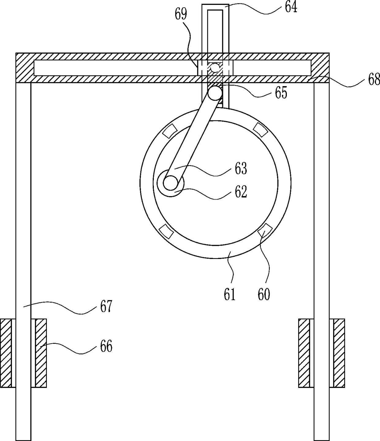 Animal husbandry house disinfection water spraying equipment