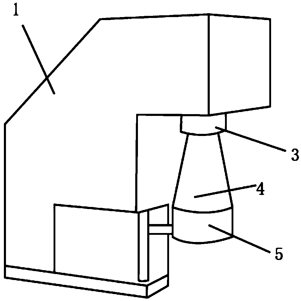 High-efficiency and large-volume bottom magnetic enrichment device