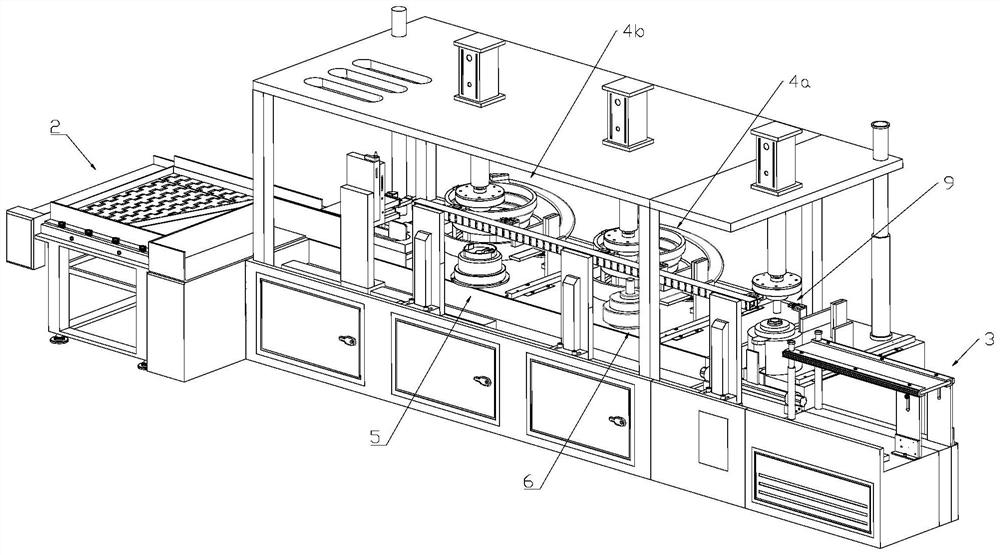 Gear type isolator bushing press-fitting line