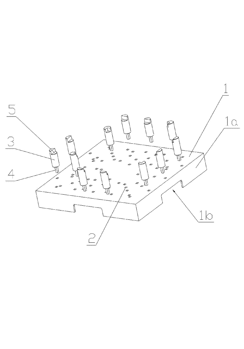 Tool for assembling light-emitting diode (LED) display screen module