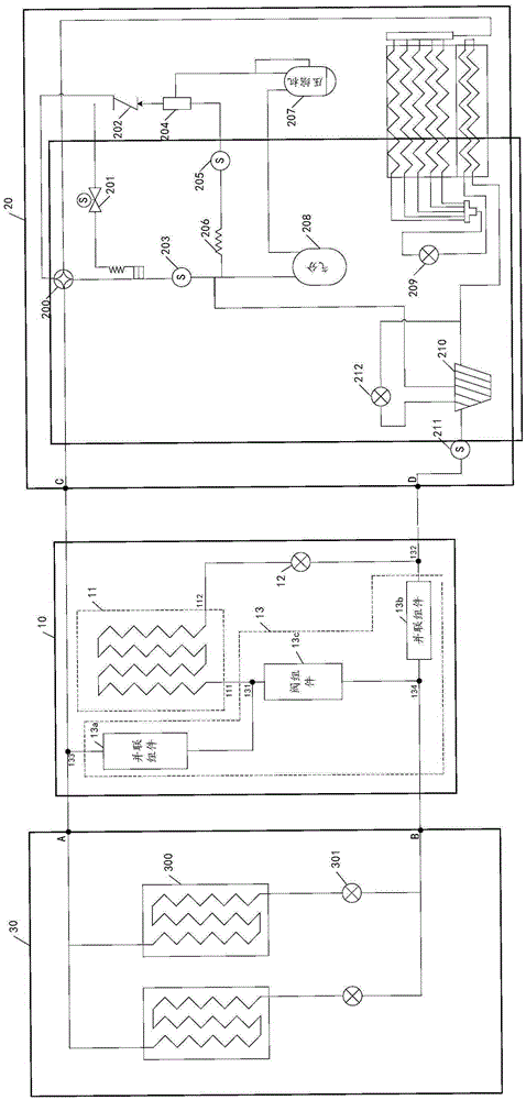 Energy storage assembly and multi-split air-conditioning system