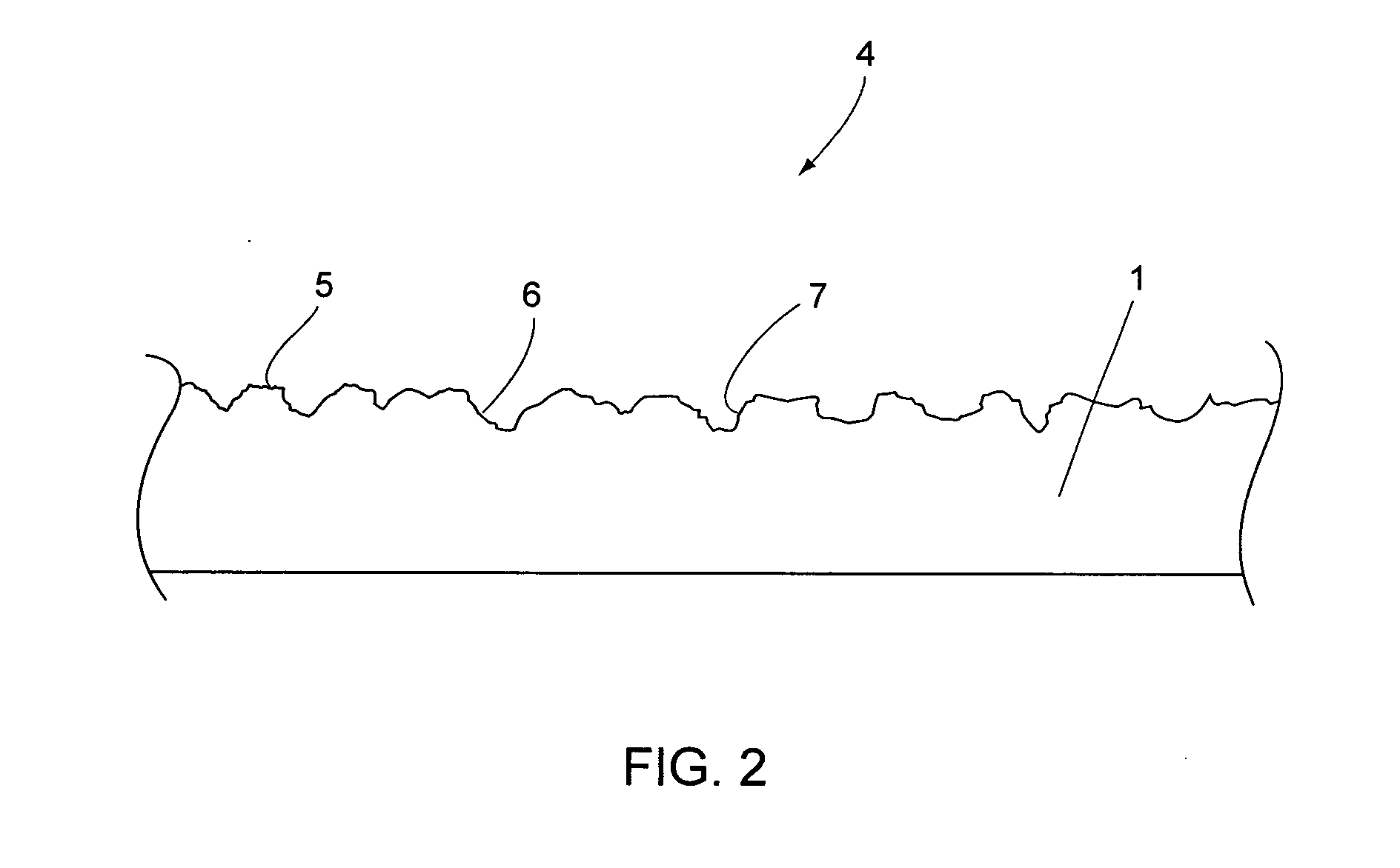 Method and device for producing a surface structure for a metallic press plate, endless belt or embossing roller