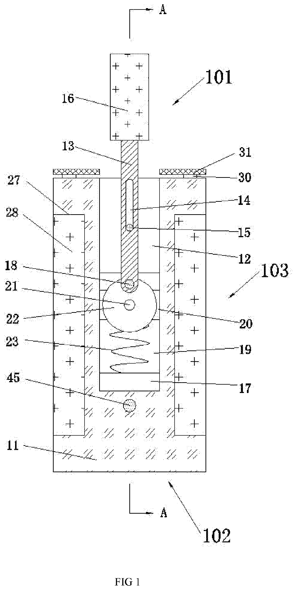 Intelligent partitioned guardrail that can automatically prevent pedestrians from overturning