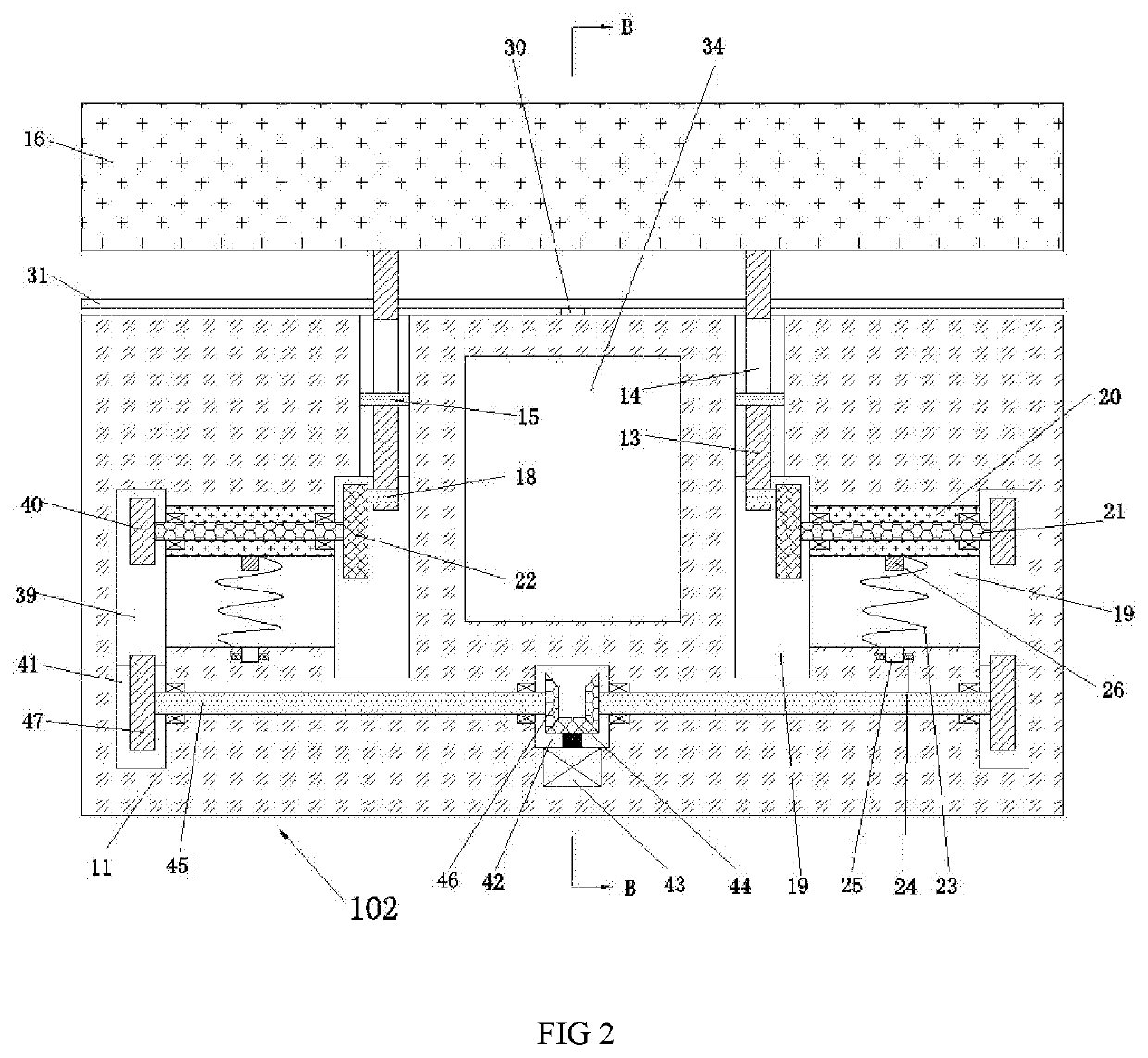 Intelligent partitioned guardrail that can automatically prevent pedestrians from overturning