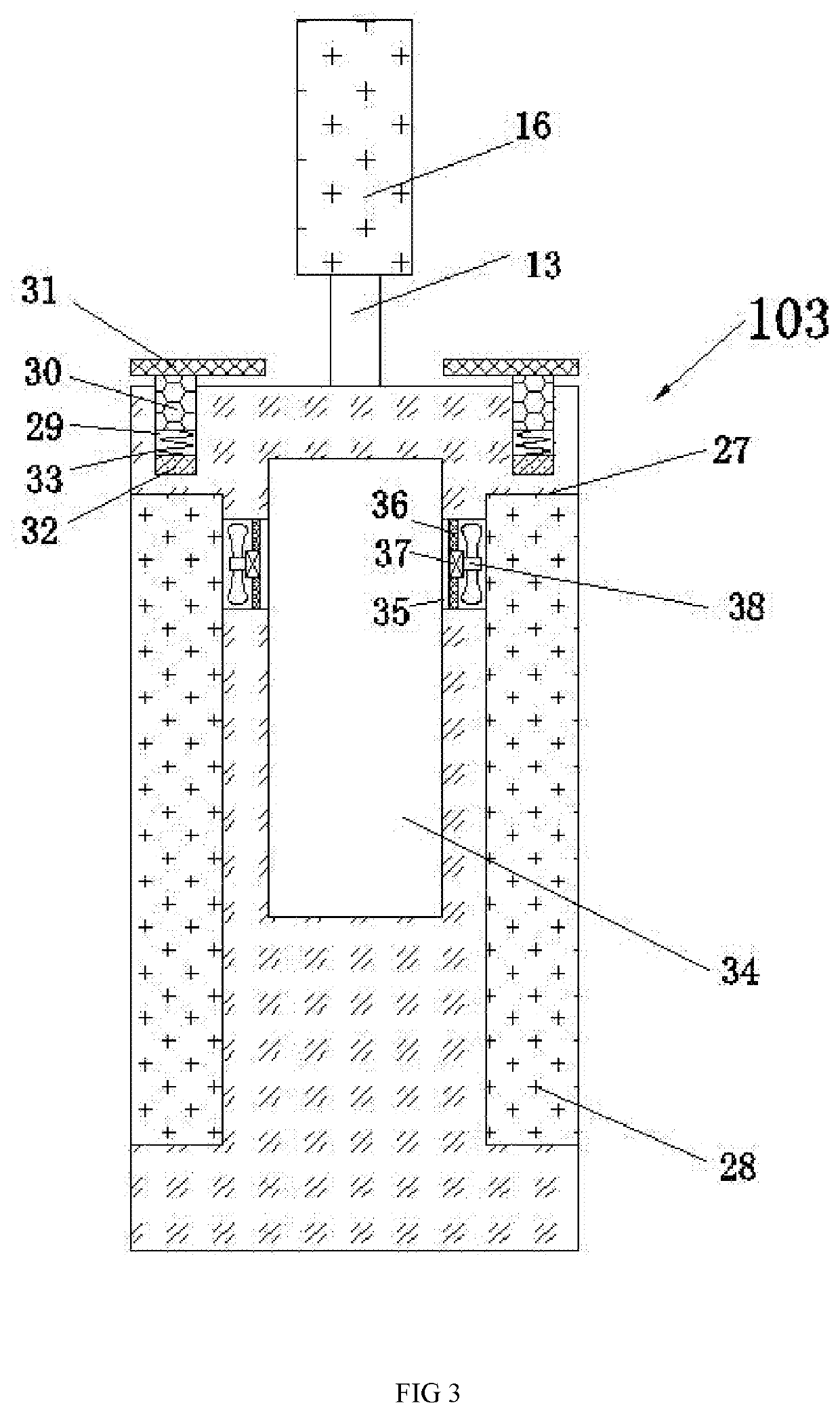 Intelligent partitioned guardrail that can automatically prevent pedestrians from overturning