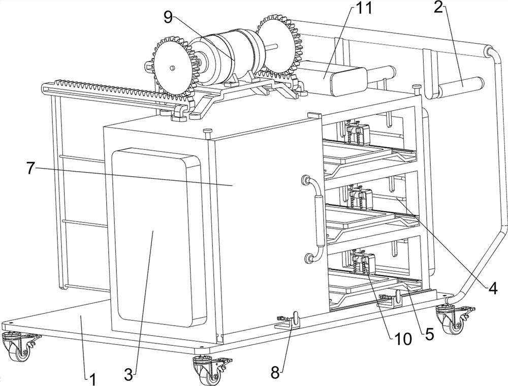 Patient diet heat preservation cabinet for digestive system department