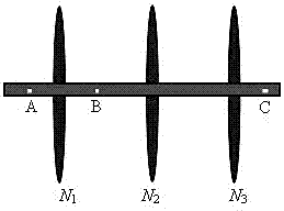 Calculating method for fracturing pressure of each perforation cluster of horizontal well sectioned multi-cluster fracturing