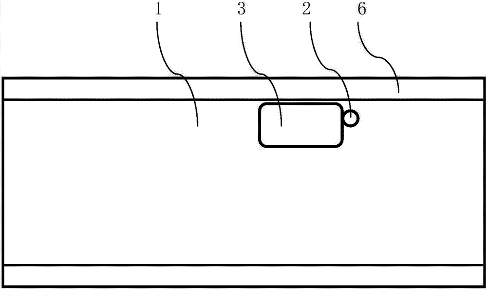 Pipeline plugging bag, pipeline identification device and pipeline identification management system