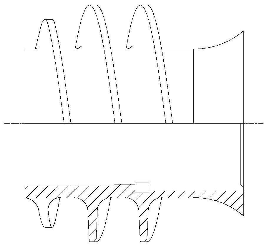 An ultra-low specific speed centrifugal pump device