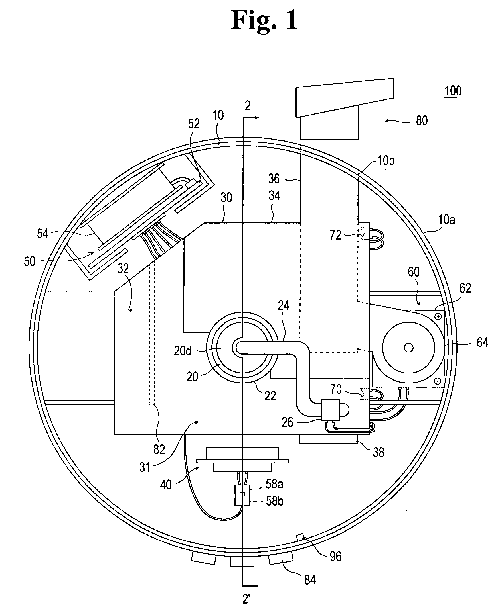 Wall-mounted ultrasonic humidifier