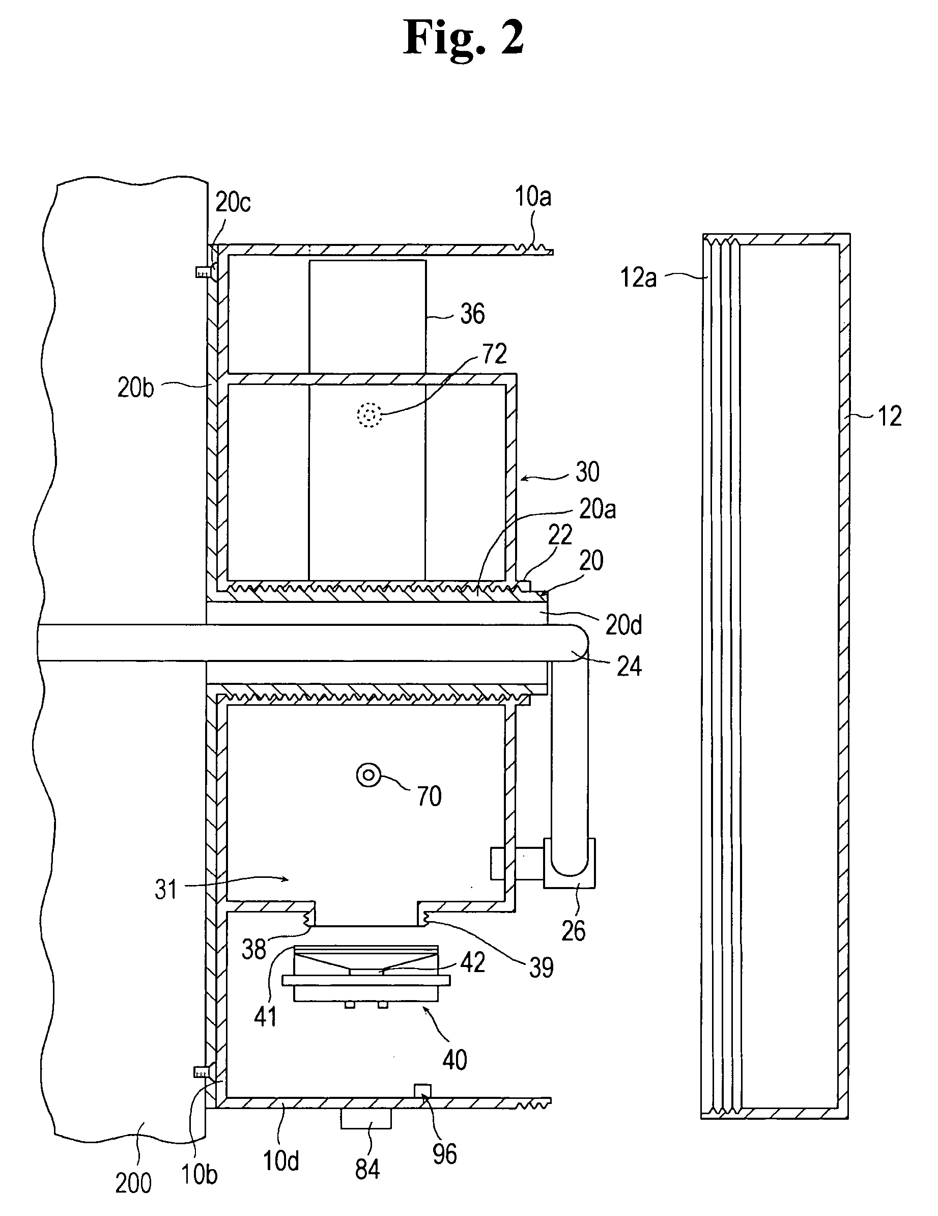 Wall-mounted ultrasonic humidifier