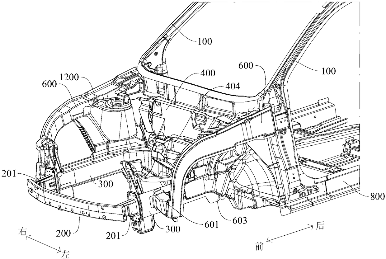 Vehicle body and vehicle