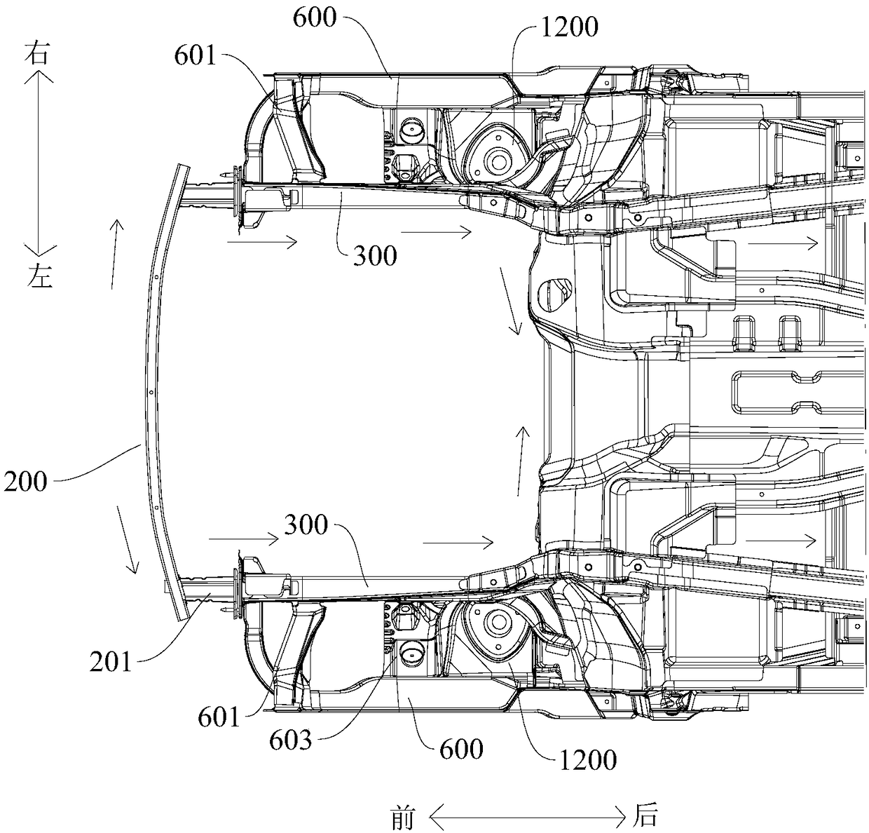 Vehicle body and vehicle