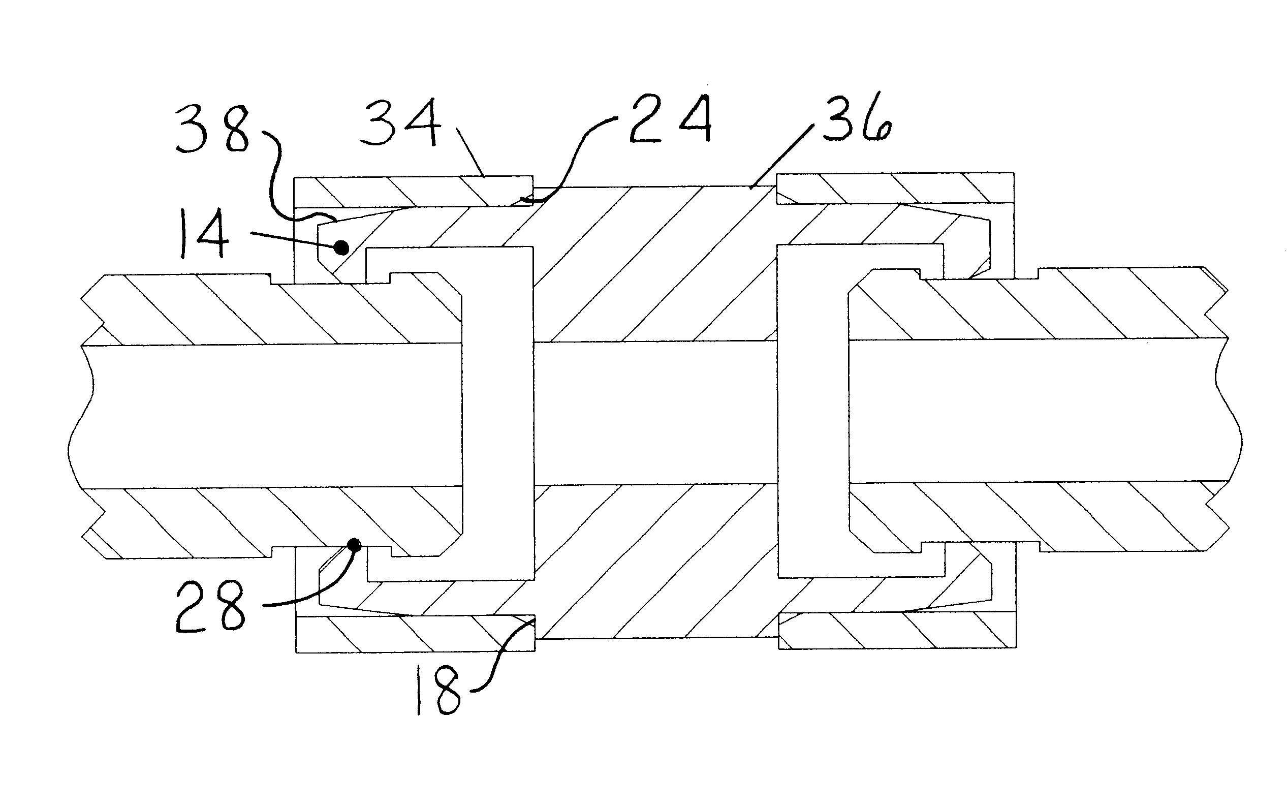 Plastic pipe coupling system