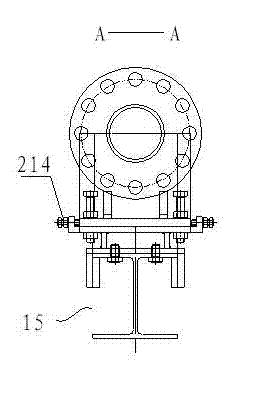 Pipeline hydraulic test device