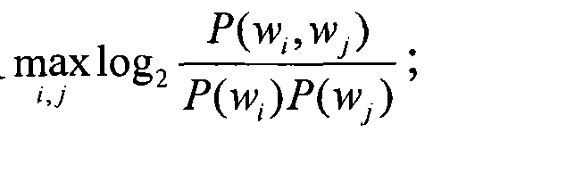 Method for extracting feature word of text