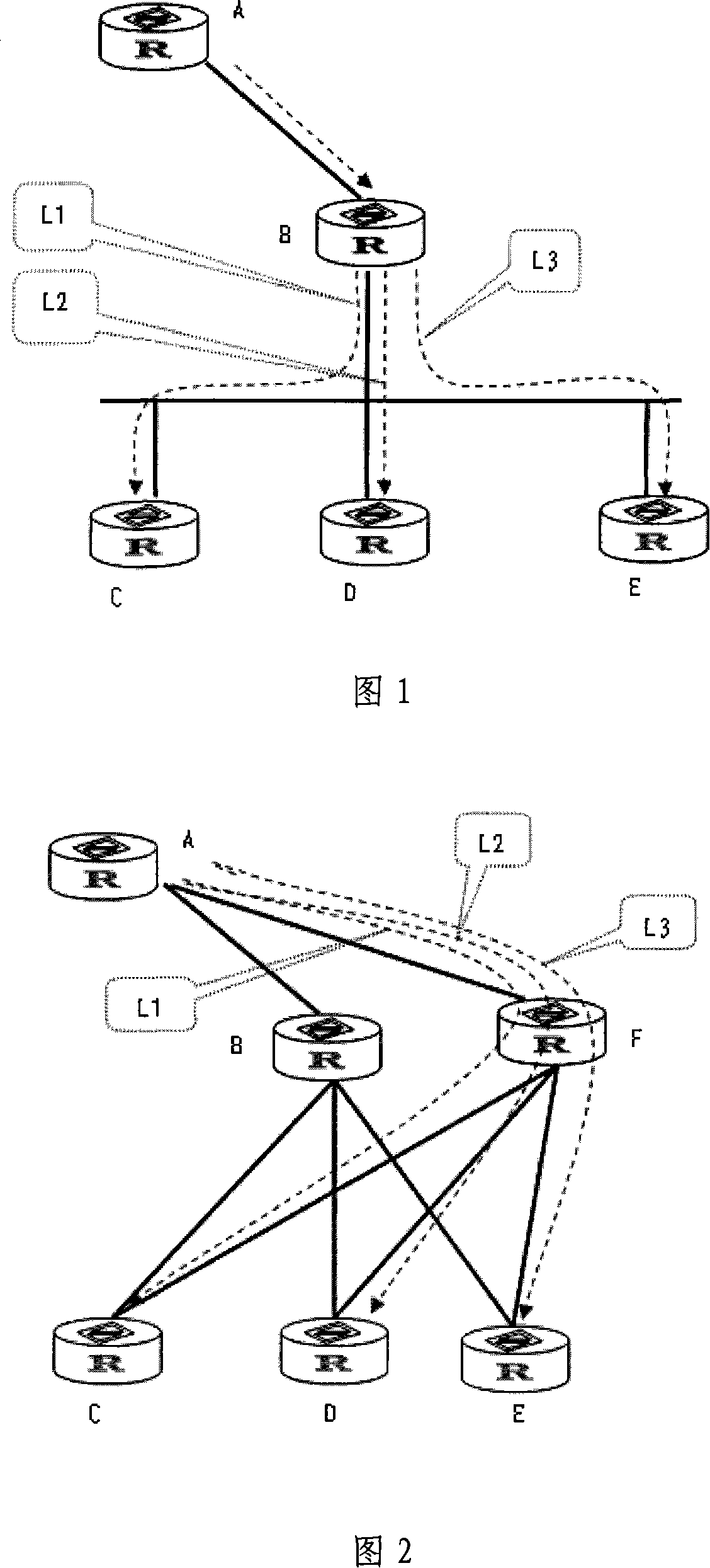 Upstream node label allocation method and system for point-to-point tunnel