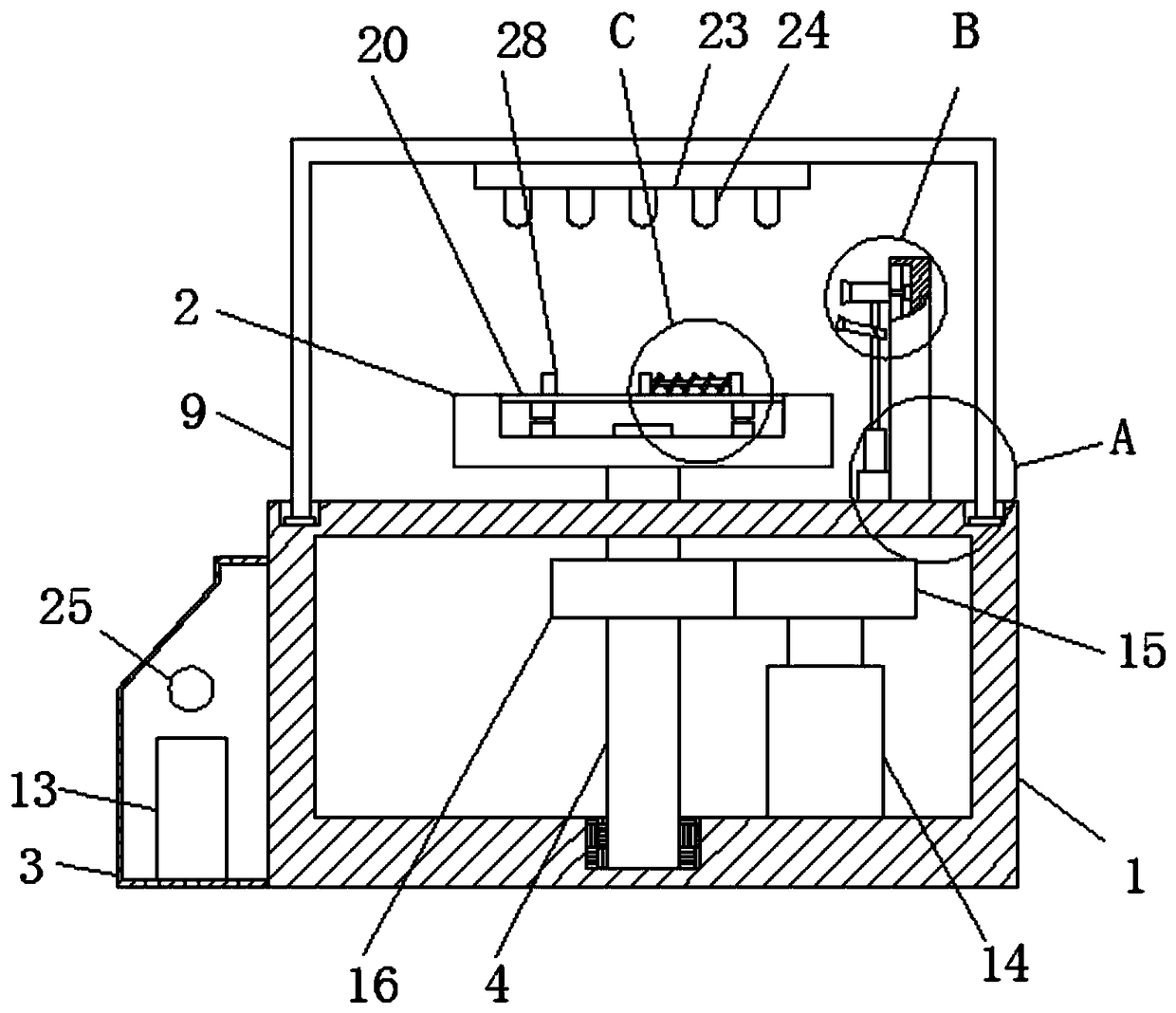 Multimedia physical exhibition and display device