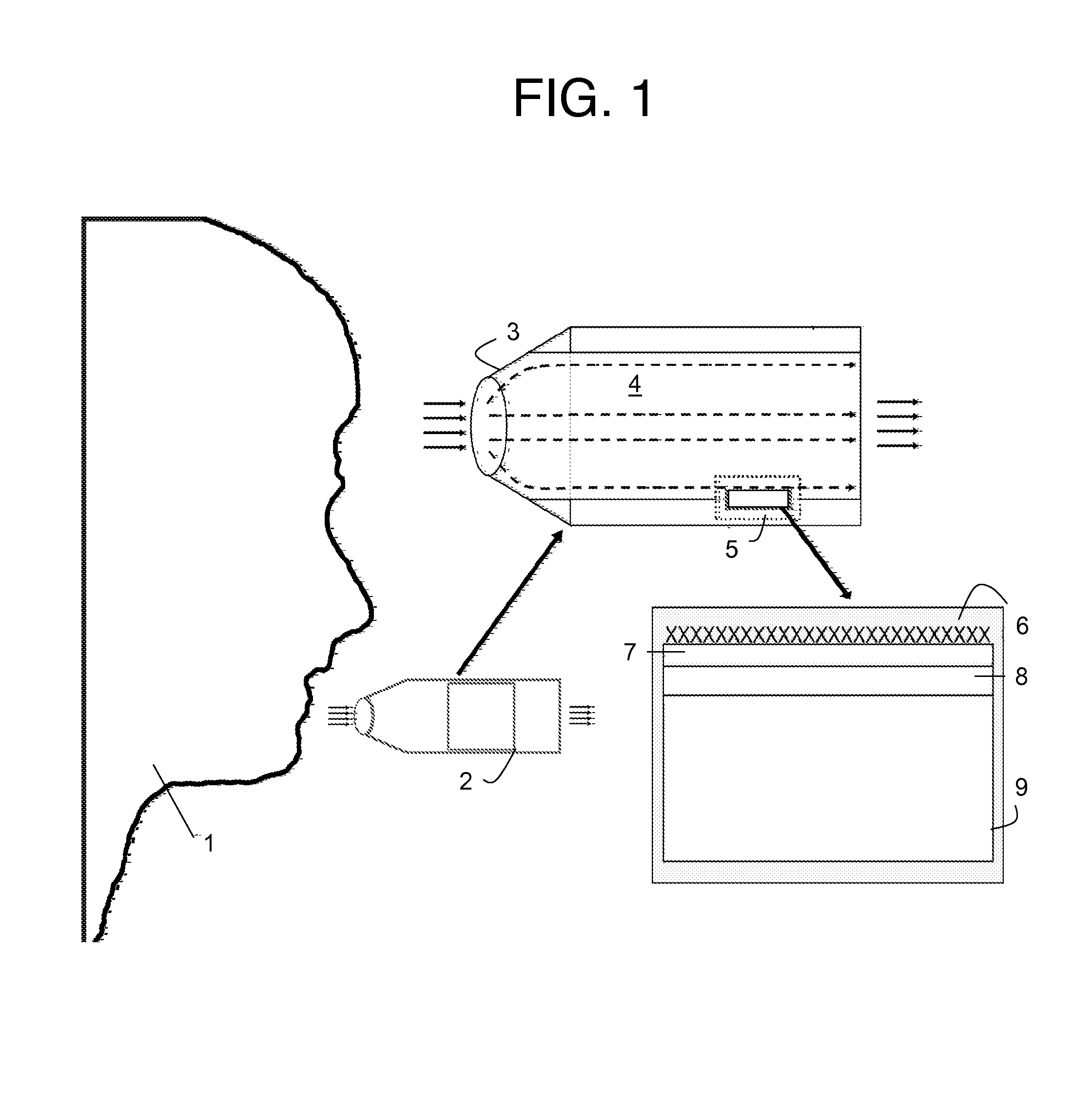 Thermoelectric sensor for analytes in a gas and related method