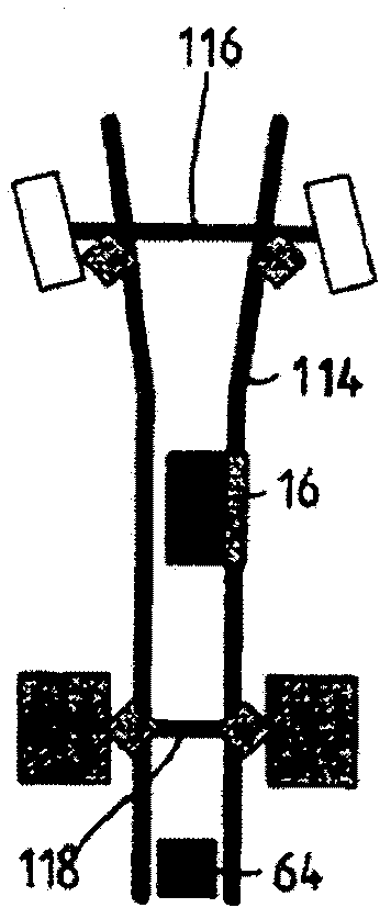 Electro-pneumatic pressure regulation module comprising pressure regulation channels having separate pneumatic circuits