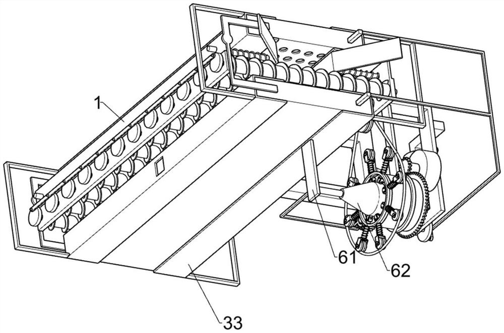 Tempered glass cooling device