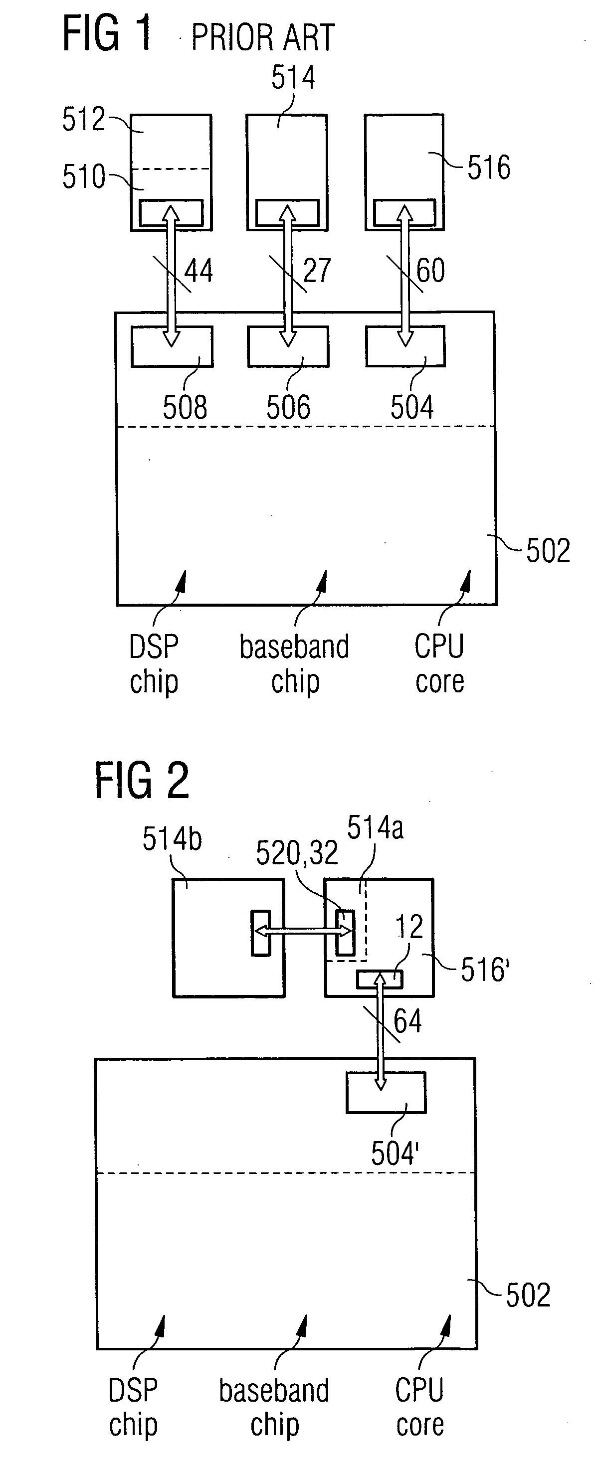 DRAM chip device well-communicated with flash memory chip and multi-chip package comprising such a device