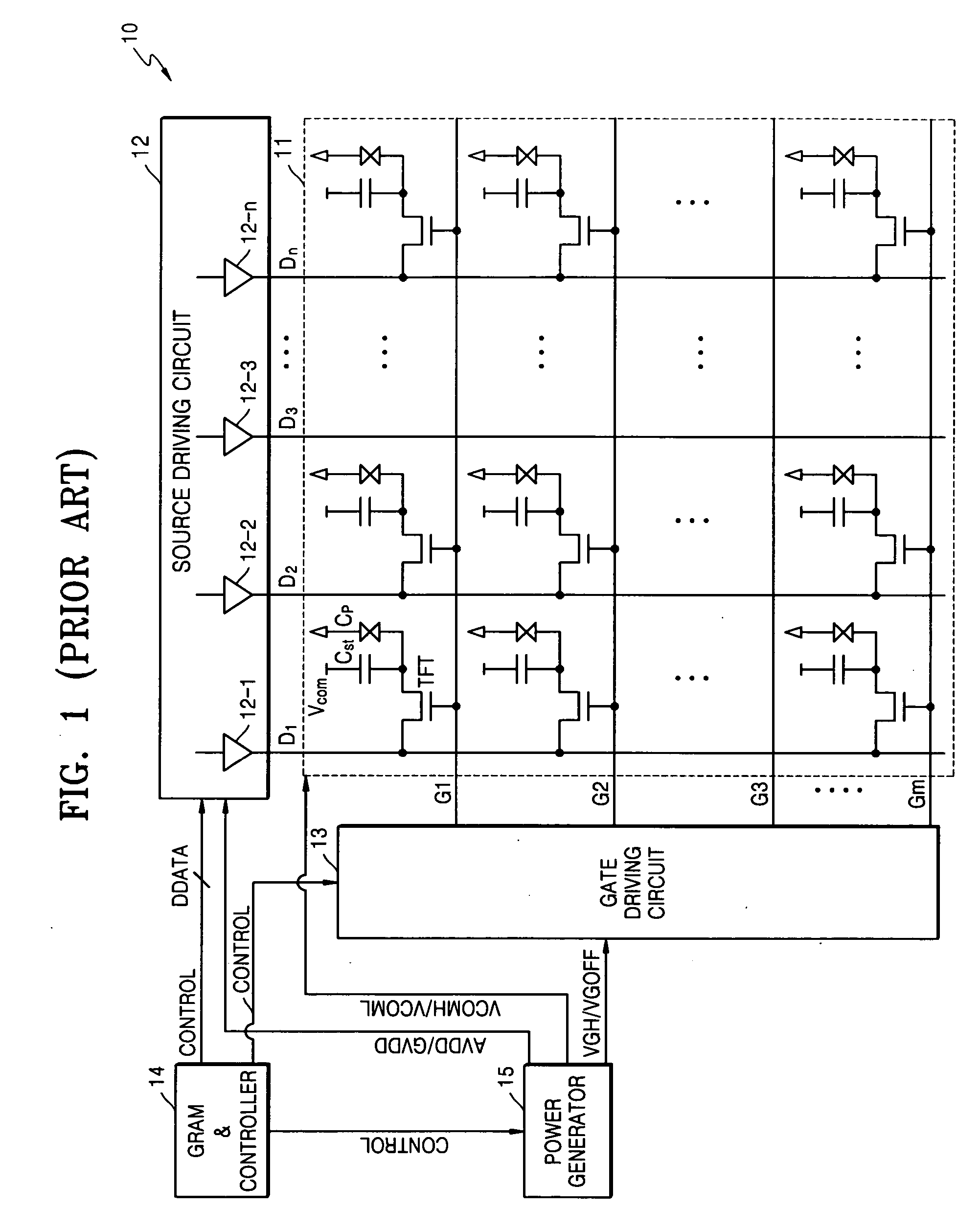 Common Voltage driver circuits and methods providing reduced power consumption for driving flat panel displays