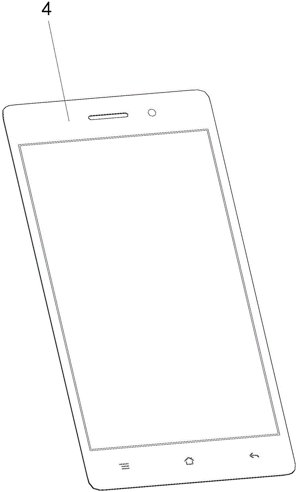 Display photosensitive device, mobile terminal and manufacturing method of display photosensitive device