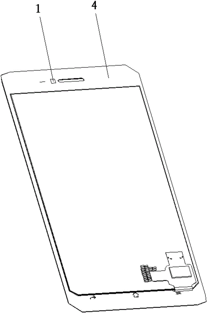 Display photosensitive device, mobile terminal and manufacturing method of display photosensitive device