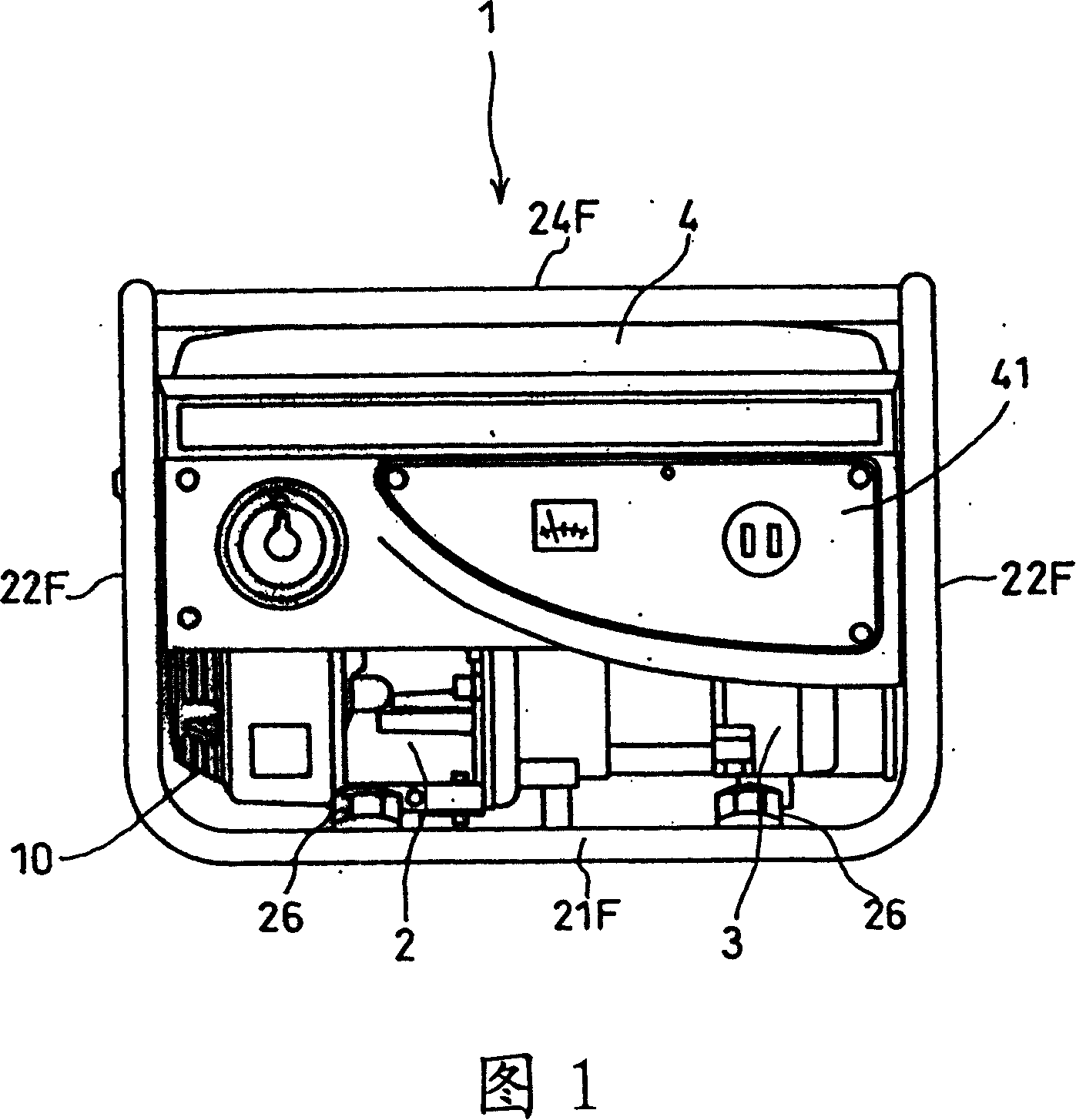 Internal combustion engine-driven working machine