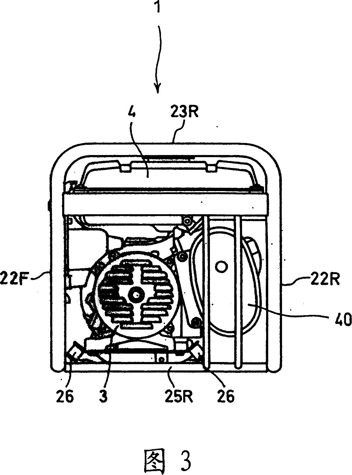 Internal combustion engine-driven working machine