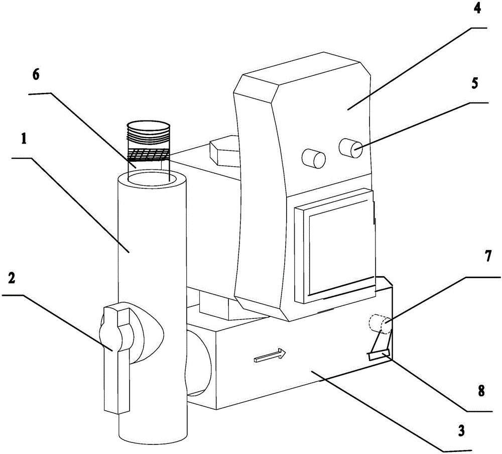 Electronic drainage valve