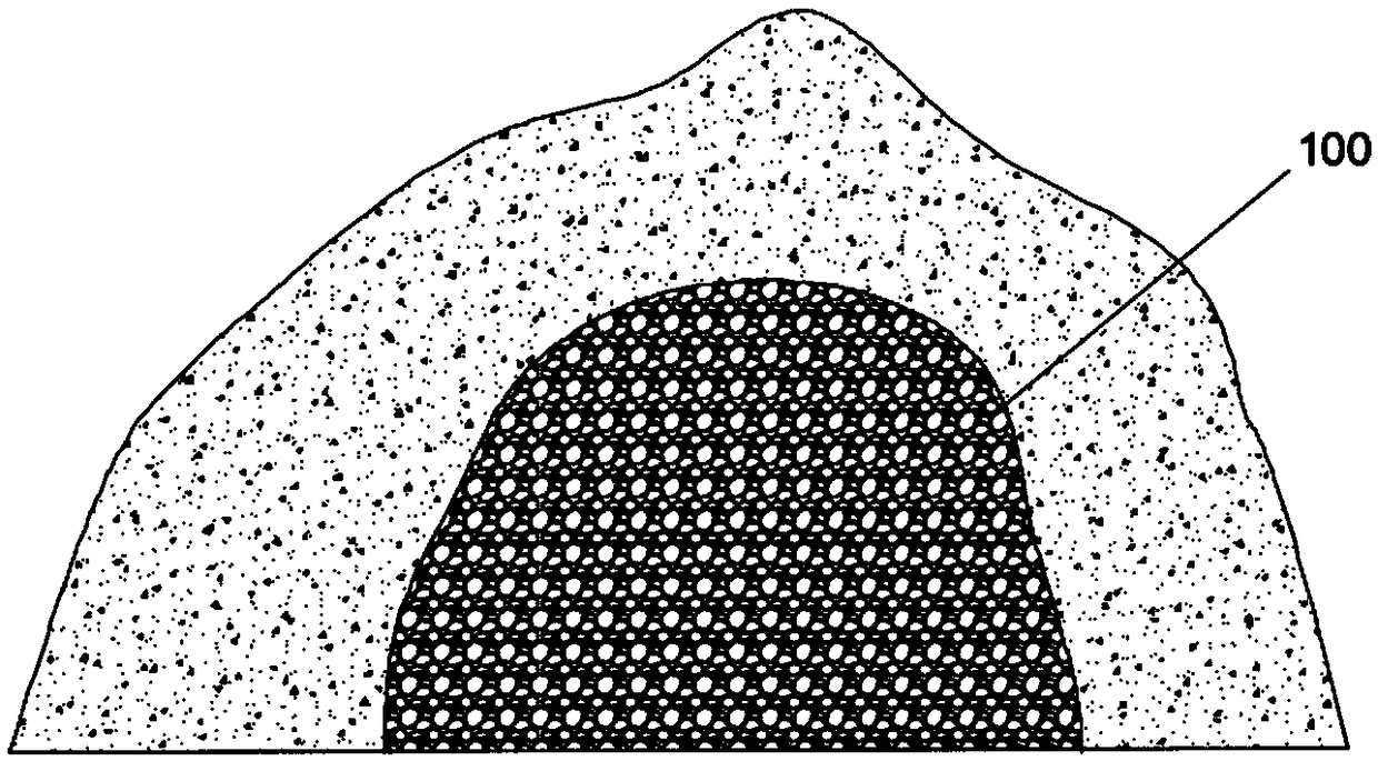 Environment-friendly anti-landslide mining method