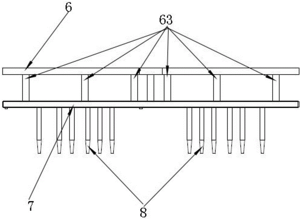 Clamping structure for replacing FCT test equipment sky board