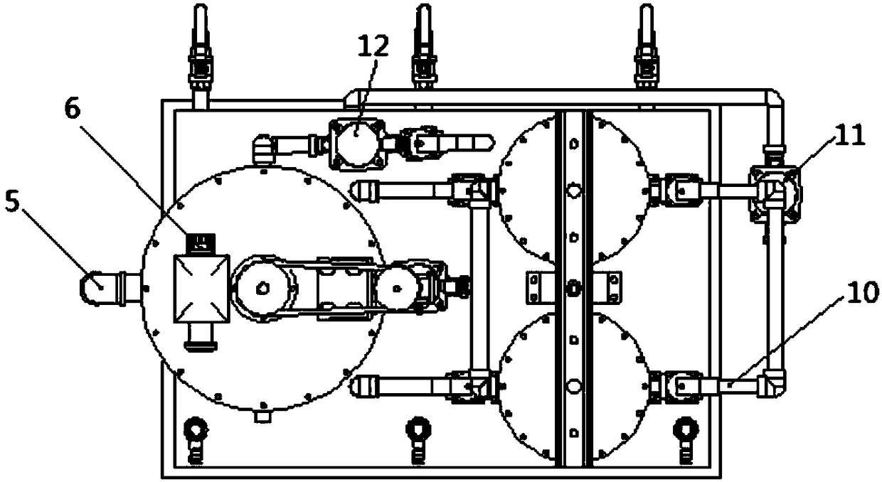 Electronic control grease separation system