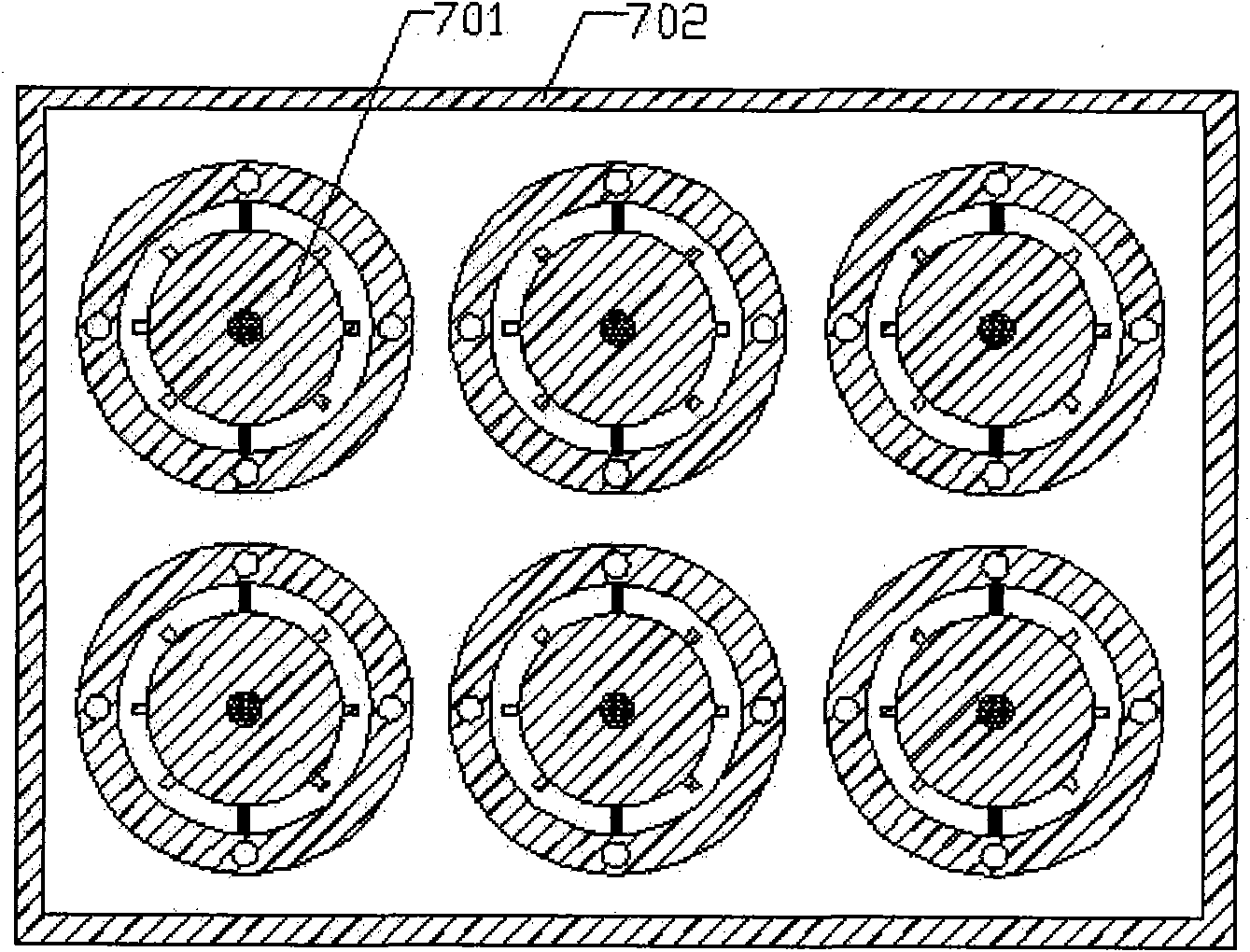 Recycling high-efficiency heat-radiating battery device for electric vehicle