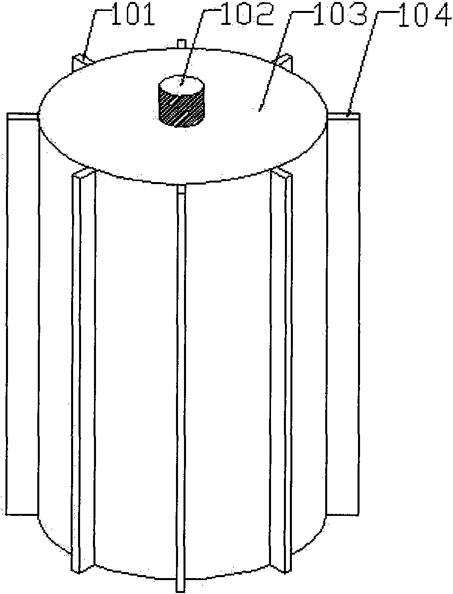 Recycling high-efficiency heat-radiating battery device for electric vehicle