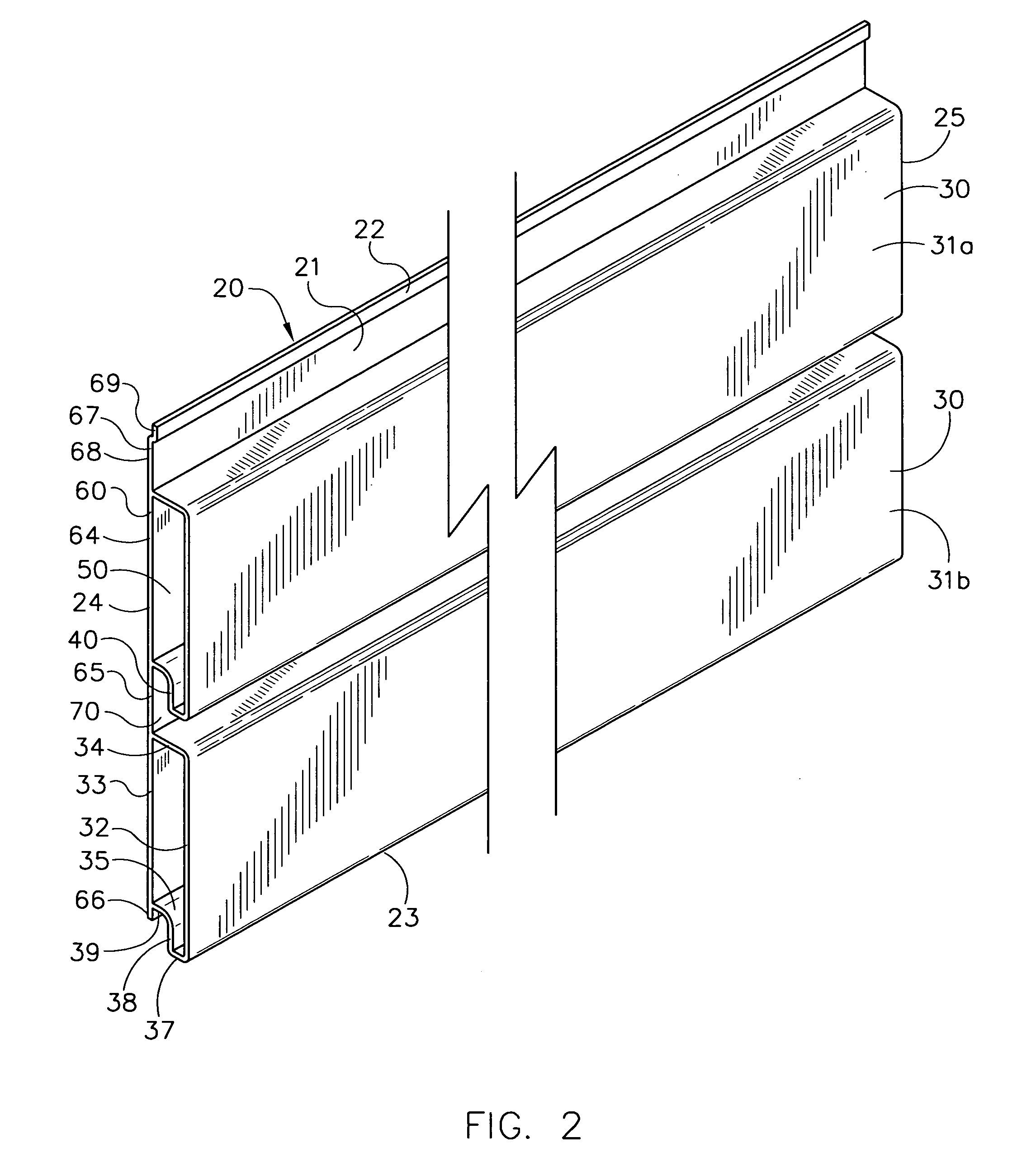 Slatwall extrusion and assembly