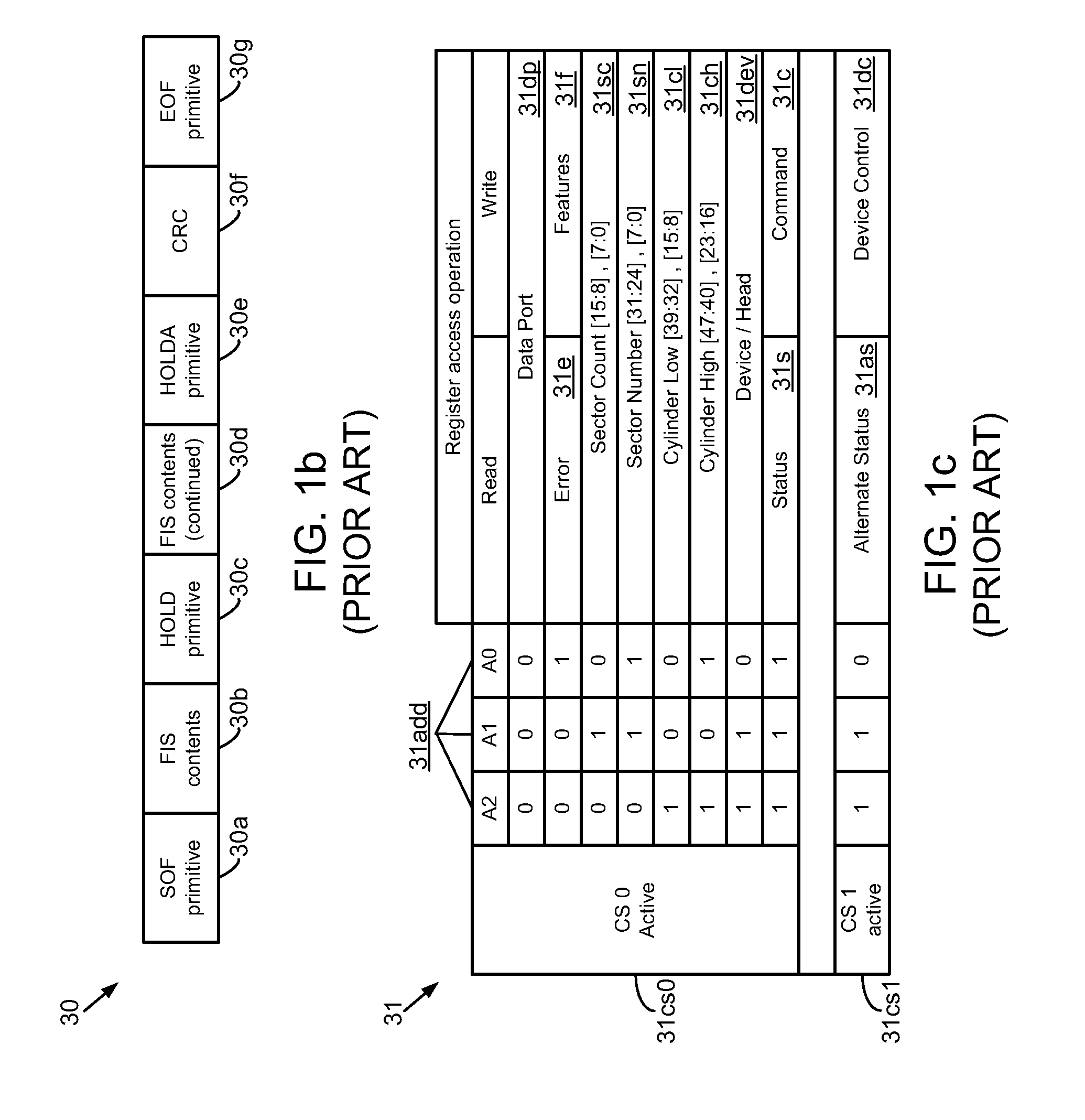 Switching serial advanced technology attachment (SATA) to a parallel interface