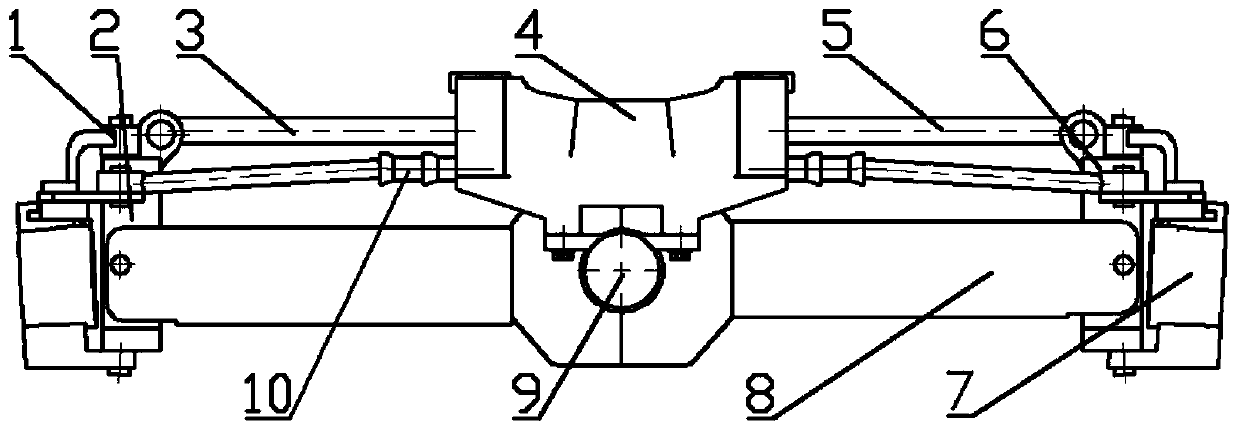 A Steering Drive Axle With Normal Ground Clearance