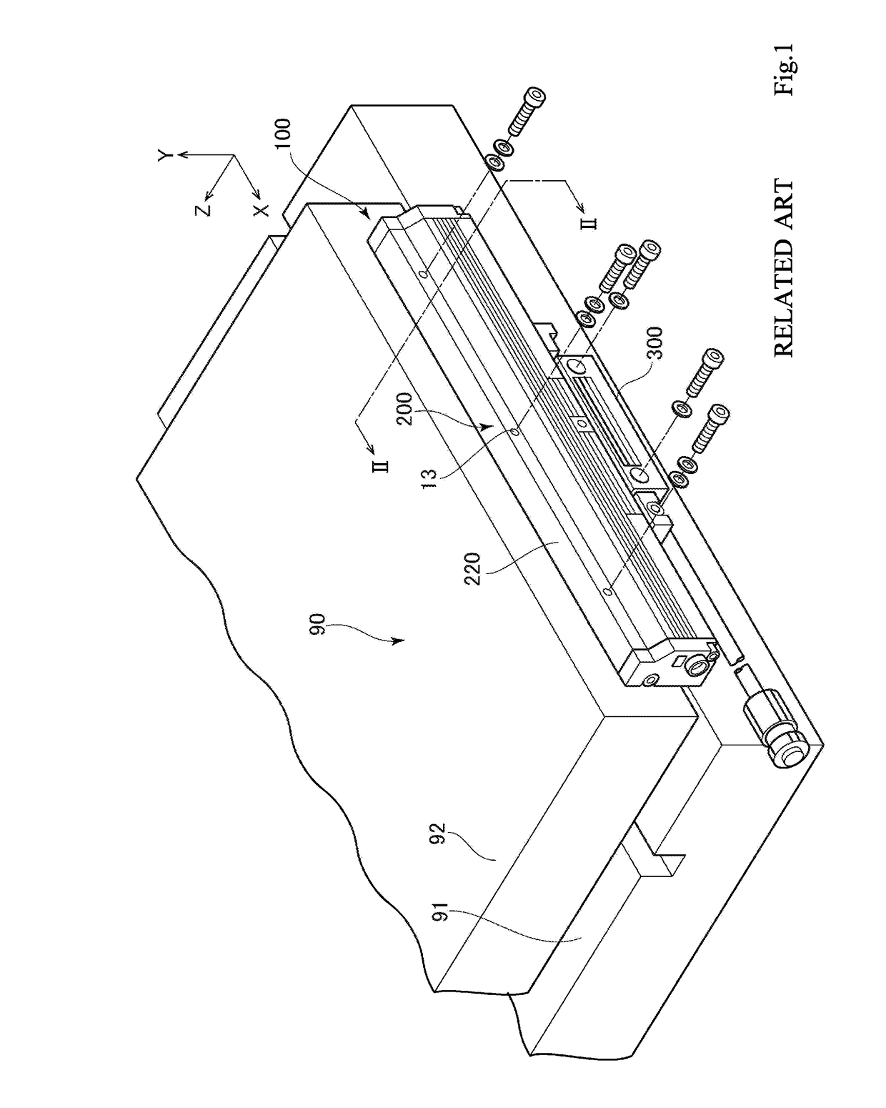 Linear displacement measuring apparatus