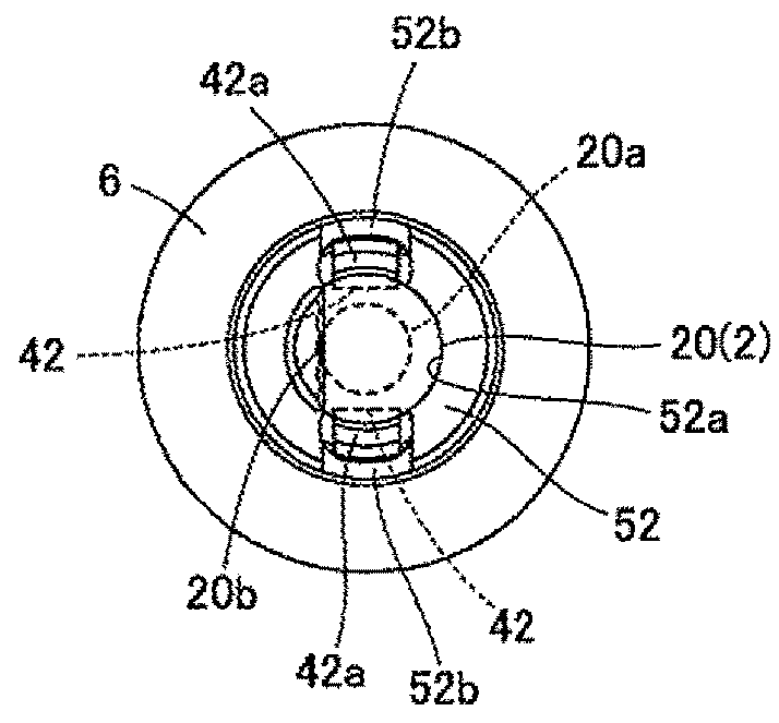 Chuck mechanism for dental handpiece and dental handpiece using the mechanism