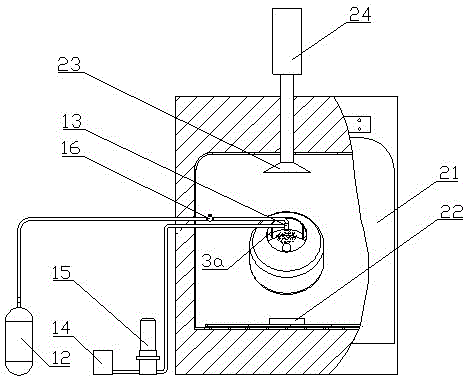 Dry method coating device