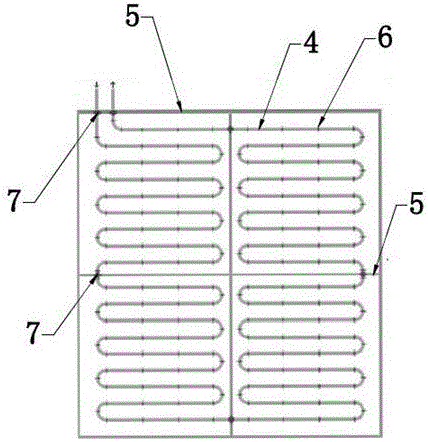 Pipe-embedding type underfloor heating construction method capable of preventing ground cracks