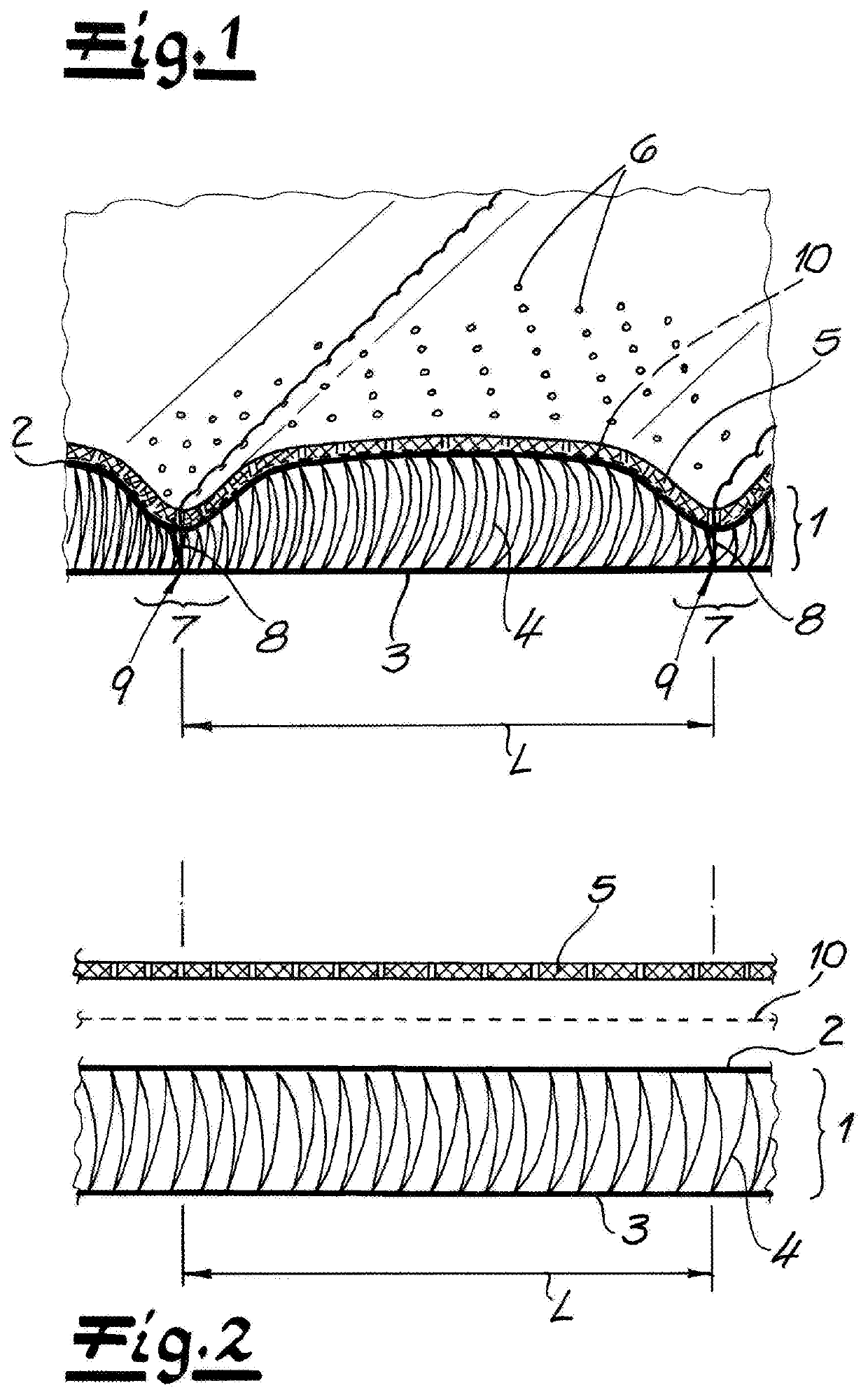 Composite spacer fabric