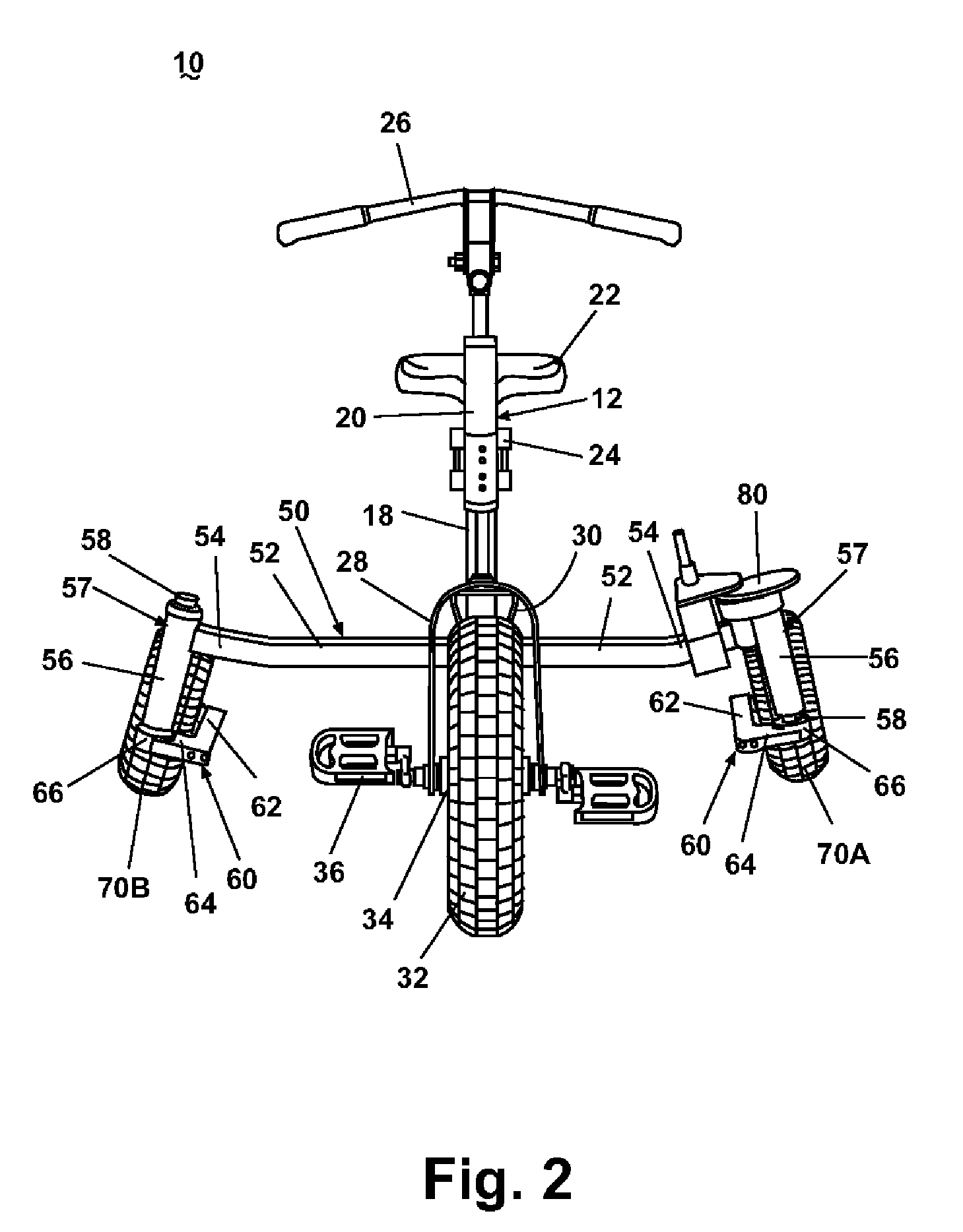 Trike swinger