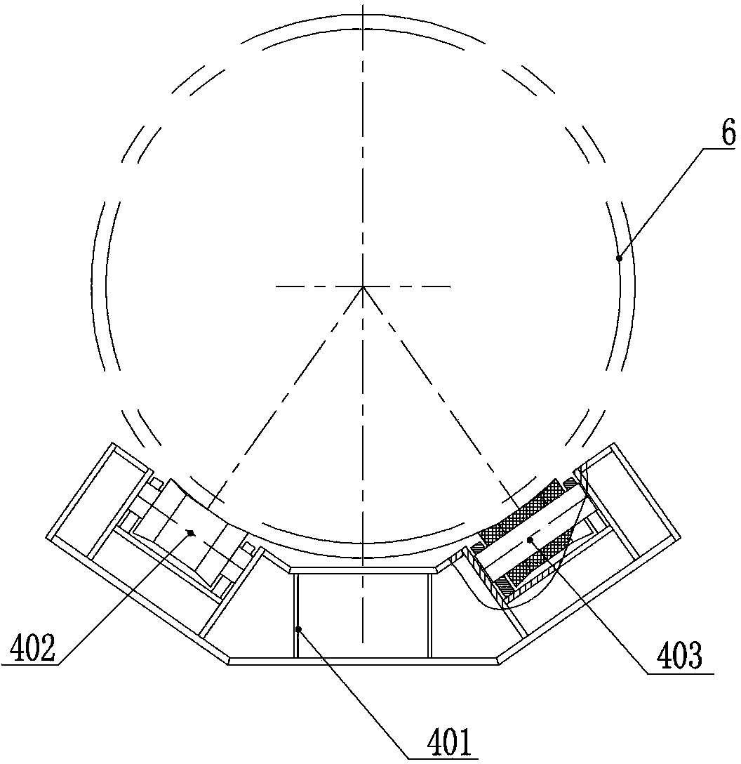 Direct pipe laying machine